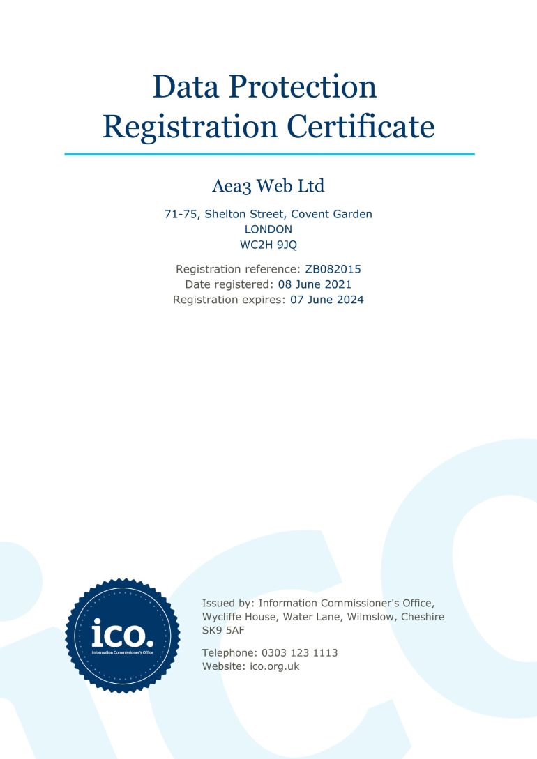 Registration Certificate - ZB082015
